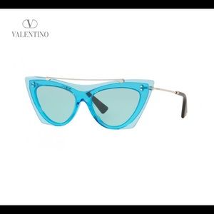 NEW Sunglasses Valentino VA 4041 511365 Transparent Blue